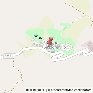 Mappa Via Angelo Battelli, 13, 61013 Sassofeltrio, Pesaro e Urbino (Marche)