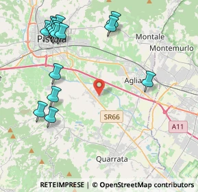 Mappa Via Francesco Toni, 51100 Pistoia PT, Italia (5.18143)