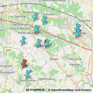 Mappa Via Francesco Toni, 51100 Pistoia PT, Italia (2.38417)