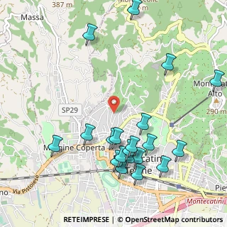 Mappa Via Niccolò Paganini, 51016 Montecatini Terme PT, Italia (1.2085)