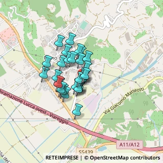 Mappa Via delle Sezioni, 55040 Massarosa LU, Italia (0.28966)