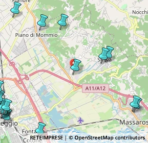 Mappa Via delle Sezioni, 55040 Massarosa LU, Italia (3.782)