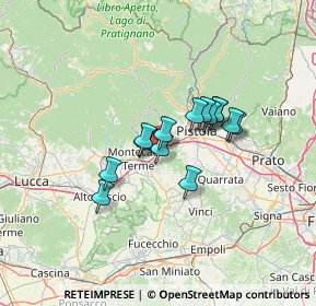 Mappa Via Provinciale Lucchese, 51100 Serravalle Pistoiese PT, Italia (9.34429)