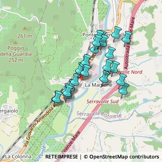 Mappa Via Provinciale Lucchese, 51100 Serravalle Pistoiese PT, Italia (0.37857)