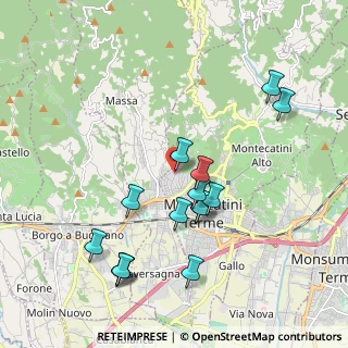 Mappa Via Vittorio Nofretti, 51016 Montecatini Terme PT, Italia (2.04333)
