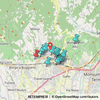 Mappa Via Vittorio Nofretti, 51016 Montecatini Terme PT, Italia (1.22231)