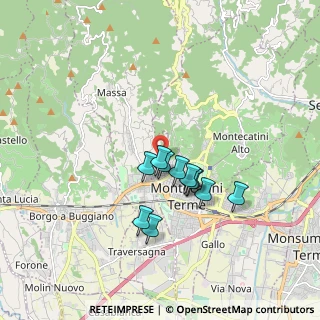 Mappa Via Vittorio Nofretti, 51016 Montecatini Terme PT, Italia (1.38818)