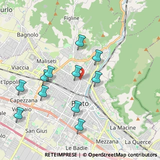 Mappa Via Ermolao Rubieri, 59100 Prato PO, Italia (2.10364)