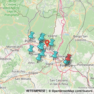 Mappa Via Timavo, 59100 Prato PO, Italia (11.54)