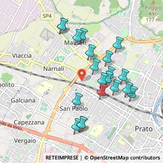 Mappa Via Timavo, 59100 Prato PO, Italia (0.997)
