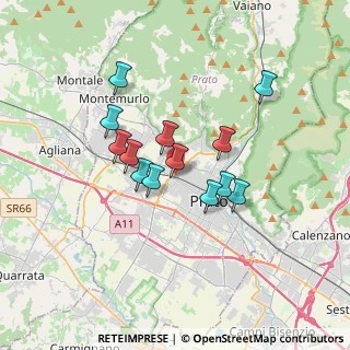Mappa Via Timavo, 59100 Prato PO, Italia (2.79462)