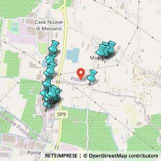 Mappa Via Loreto e Carraiola, 51100 Pistoia PT, Italia (0.48889)