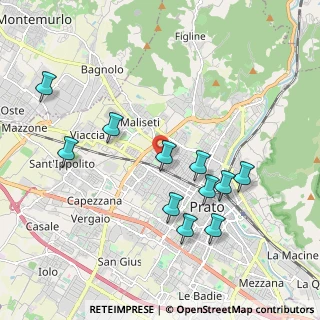 Mappa Via dei Gobbi, 59100 Prato PO, Italia (2.03455)