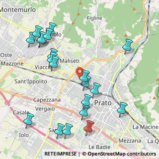 Mappa Via dei Gobbi, 59100 Prato PO, Italia (2.4715)