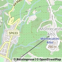 Mapa Montecatini Terme
