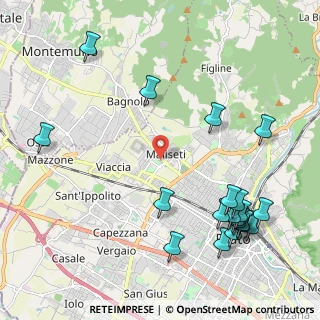 Mappa Via Sant'Anna di Stazzema, 59100 Prato PO, Italia (2.7385)