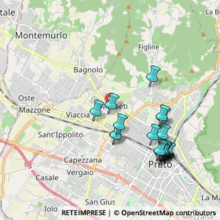 Mappa Via Sant'Anna di Stazzema, 59100 Prato PO, Italia (2.235)