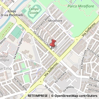 Mappa Via A. Ponchielli, 28, 61122 Pesaro, Pesaro e Urbino (Marche)