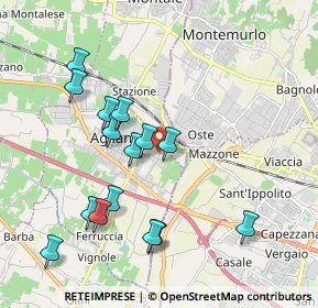 Mappa Via Casello, 51031 Agliana PT, Italia (2.03067)