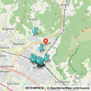 Mappa Via Angelo Brofferio, 59100 Prato PO, Italia (2.02643)