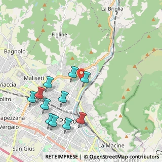 Mappa Via Angelo Brofferio, 59100 Prato PO, Italia (2.29545)