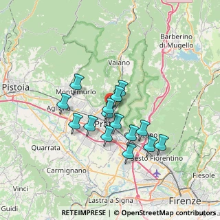 Mappa Via Angelo Brofferio, 59100 Prato PO, Italia (5.78867)