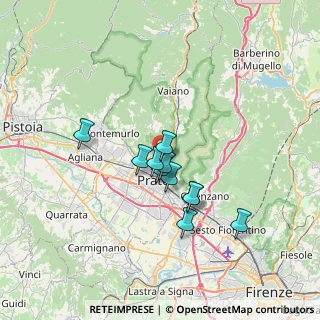 Mappa Via Angelo Brofferio, 59100 Prato PO, Italia (5.25545)