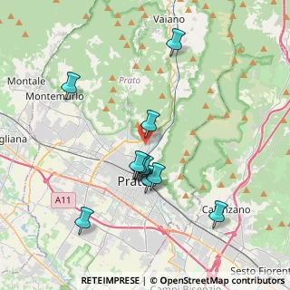 Mappa Via Angelo Brofferio, 59100 Prato PO, Italia (3.60727)