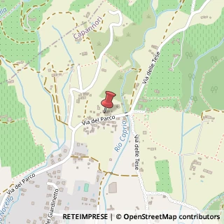 Mappa Via del Parco, 77, 55012 Capannori, Lucca (Toscana)