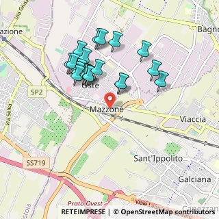 Mappa Via Alfredo Forti, 59100 Prato PO, Italia (0.884)
