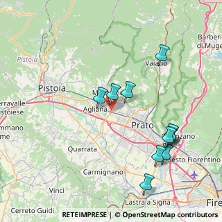 Mappa Via Alfredo Forti, 59100 Prato PO, Italia (8.72)