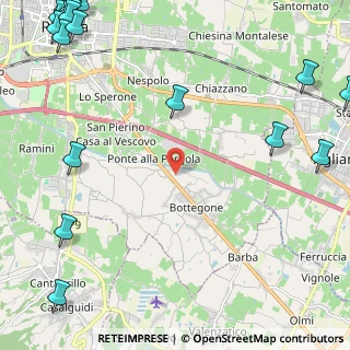 Mappa Via Fiorentina, 51100 Pistoia PT, Italia (4.051)