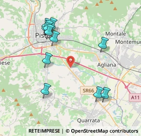 Mappa Via Fiorentina, 51100 Pistoia PT, Italia (4.34)