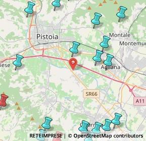Mappa Via Fiorentina, 51100 Pistoia PT, Italia (6.634)