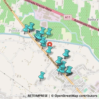 Mappa Via Fiorentina, 51100 Pistoia PT, Italia (0.456)