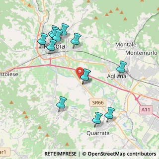 Mappa Via Fiorentina, 51100 Pistoia PT, Italia (4.19538)