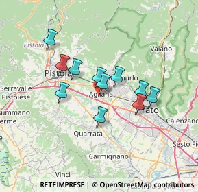 Mappa Via Giuseppe Parini, 51031 Agliana PT, Italia (5.50818)