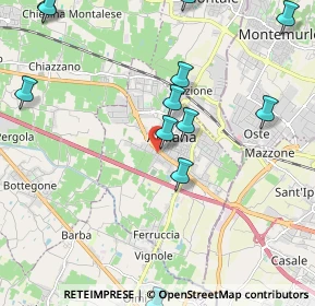 Mappa Via Giuseppe Parini, 51031 Agliana PT, Italia (2.95667)