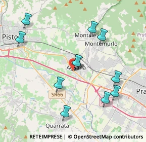 Mappa Via Giuseppe Parini, 51031 Agliana PT, Italia (4.18)