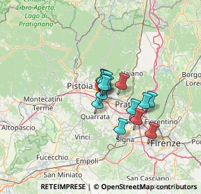 Mappa Via Giuseppe Parini, 51031 Agliana PT, Italia (8.08929)