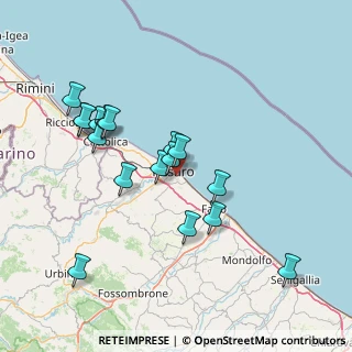 Mappa Via Flaminia, 61121 Pesaro PU, Italia (15.01412)