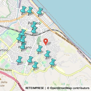 Mappa Via Flaminia, 61121 Pesaro PU, Italia (1.216)