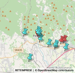 Mappa Via Vittorio Veneto, 51017 Pescia PT, Italia (3.35917)