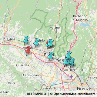 Mappa Via Arnaldo Brioni, 59100 Prato PO, Italia (6.80727)