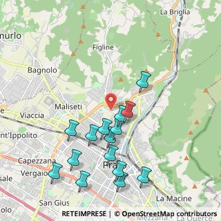 Mappa Via Arnaldo Brioni, 59100 Prato PO, Italia (2.16933)