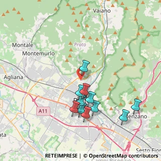 Mappa Via Arnaldo Brioni, 59100 Prato PO, Italia (3.78182)