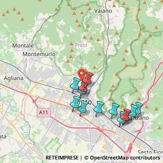 Mappa Via Arnaldo Brioni, 59100 Prato PO, Italia (4.29231)