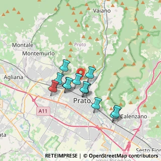 Mappa Via Arnaldo Brioni, 59100 Prato PO, Italia (2.8475)