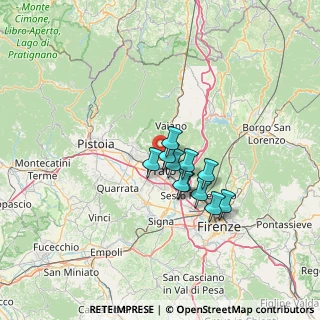 Mappa Via Arnaldo Brioni, 59100 Prato PO, Italia (9.27182)