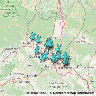 Mappa Via Arnaldo Brioni, 59100 Prato PO, Italia (10.206)